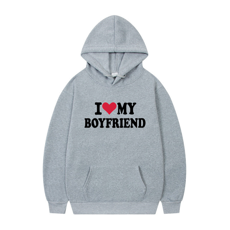 I Love My Boyfriend Hoodie