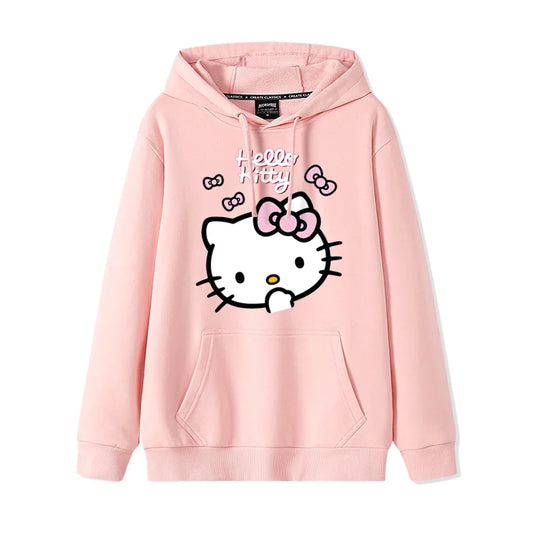 Cartoon Kitty Hoodie