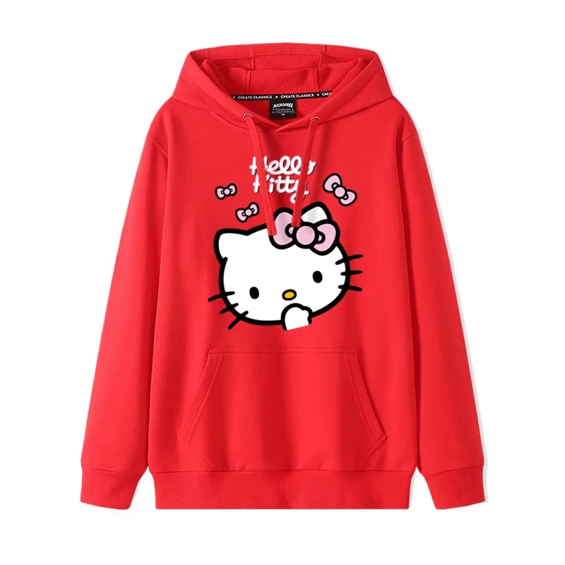 Cartoon Kitty Hoodie