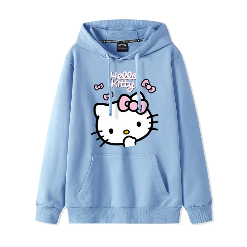 Cartoon Kitty Hoodie