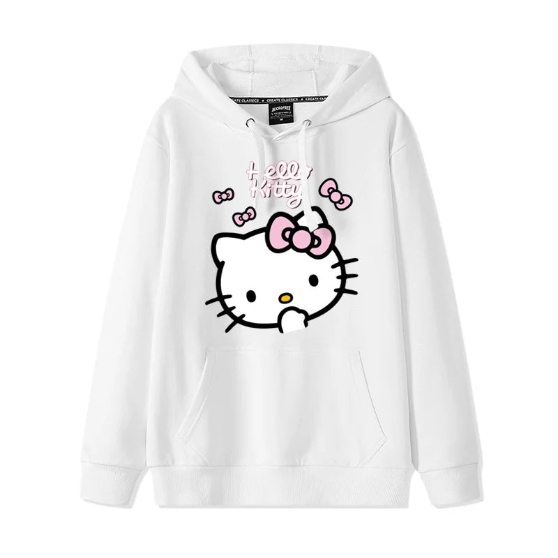 Cartoon Kitty Hoodie