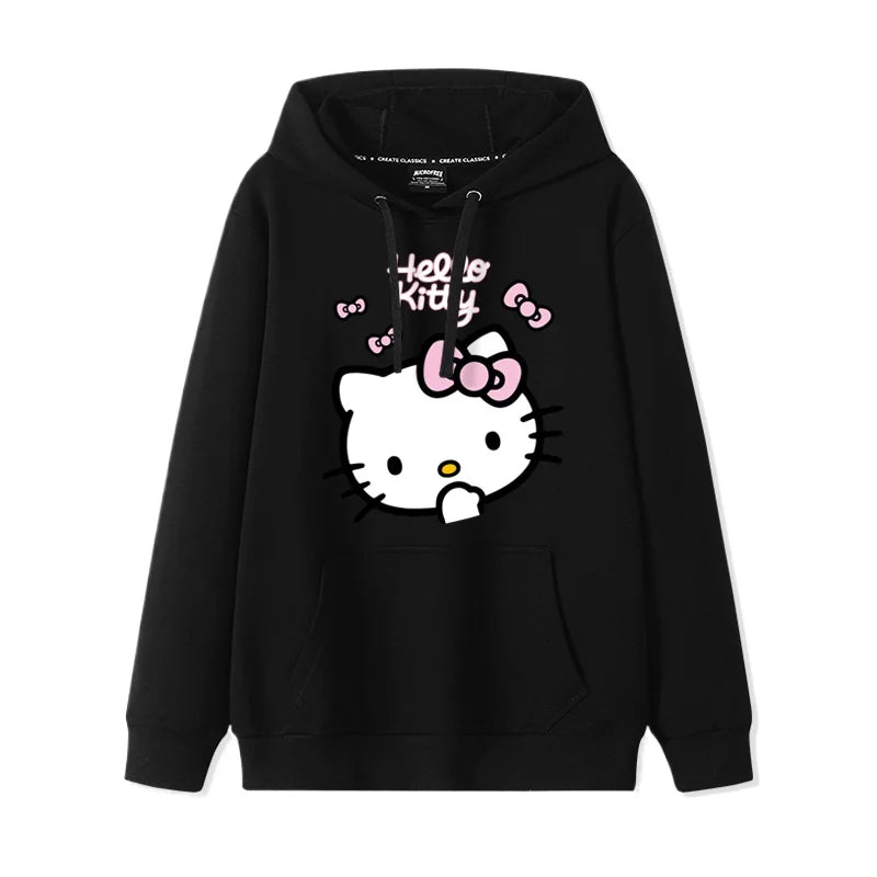 Cartoon Kitty Hoodie