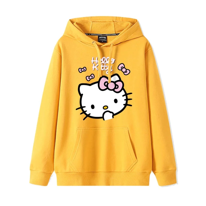 Cartoon Kitty Hoodie