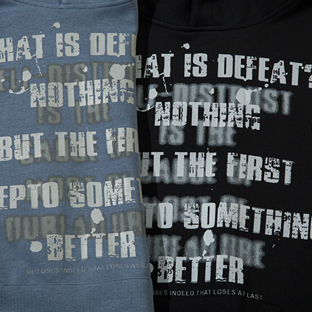 Defeat Hoodie