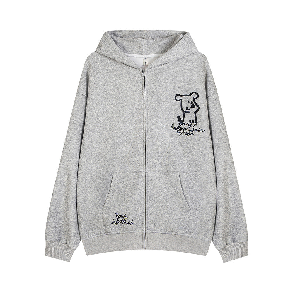 Cartoon Puppy Hoodie