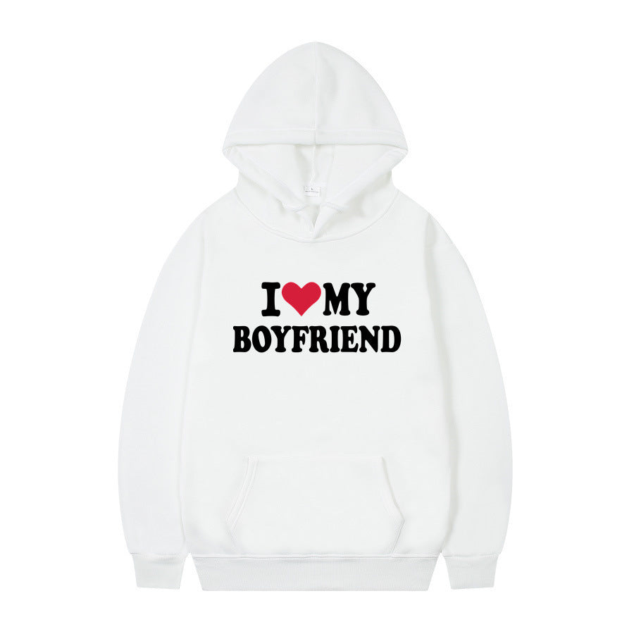 I Love My Boyfriend Hoodie